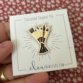 Brushes Enamel Pin
