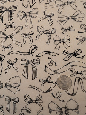 Bows - Underglaze Transfer Sheet