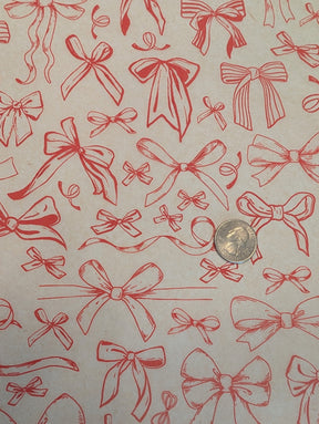 Bows - Underglaze Transfer Sheet