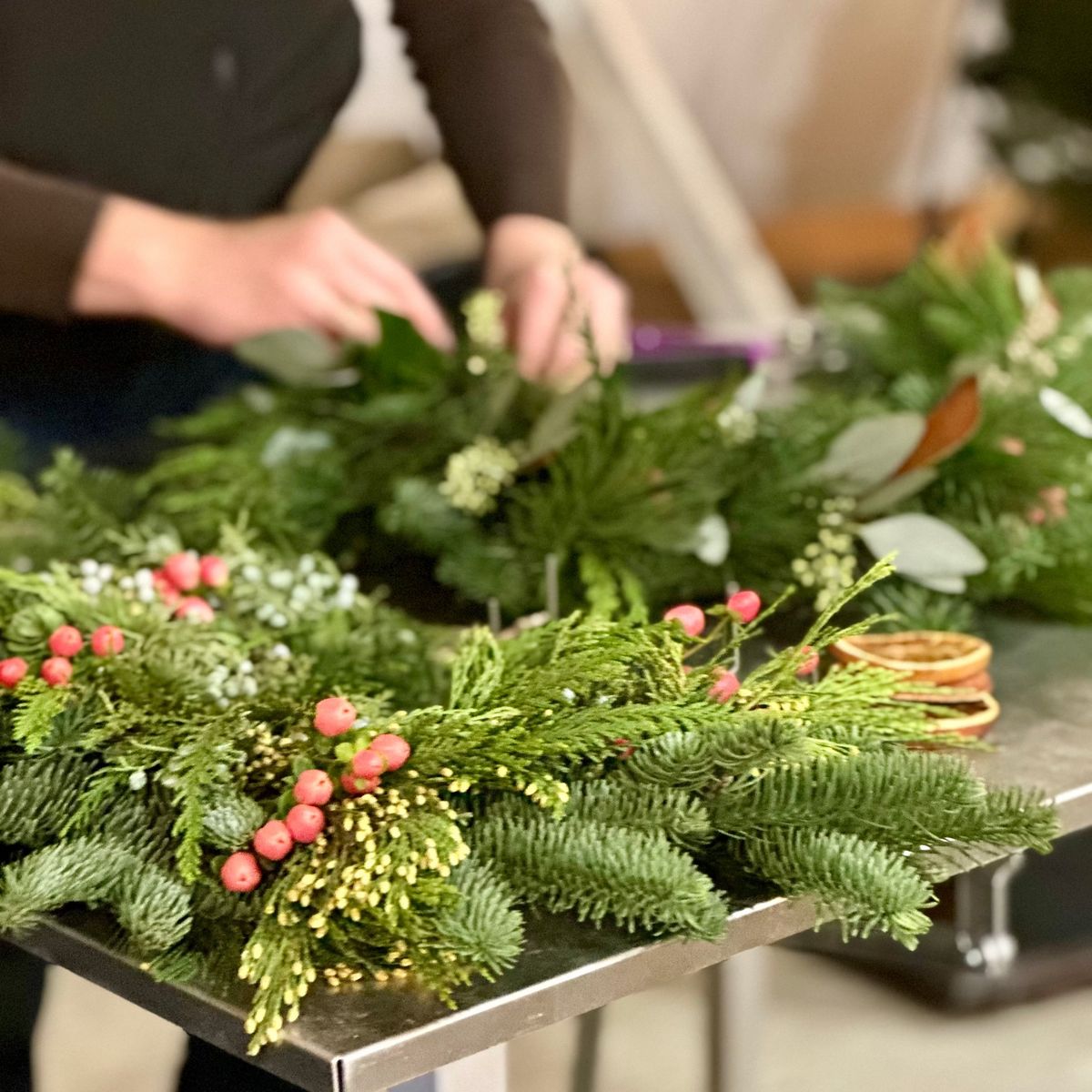 Deluxe Wreath Making Workshop