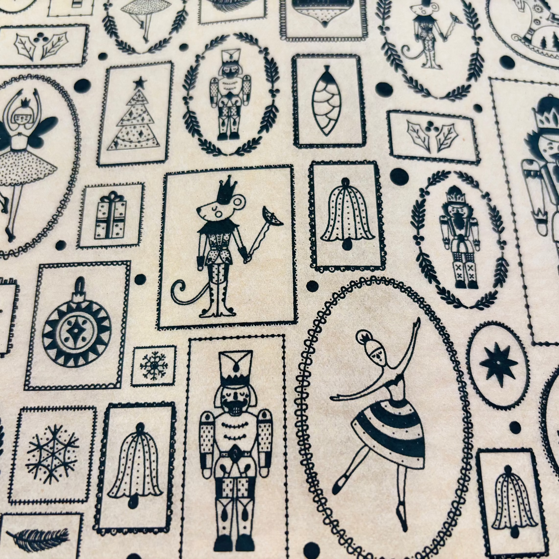 Nutcracker  - Underglaze Transfer Sheet
