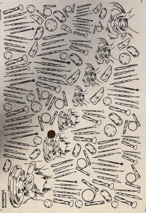 Tools of the Trade - Underglaze Transfer Sheet