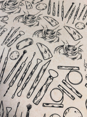 Tools of the Trade - Underglaze Transfer Sheet