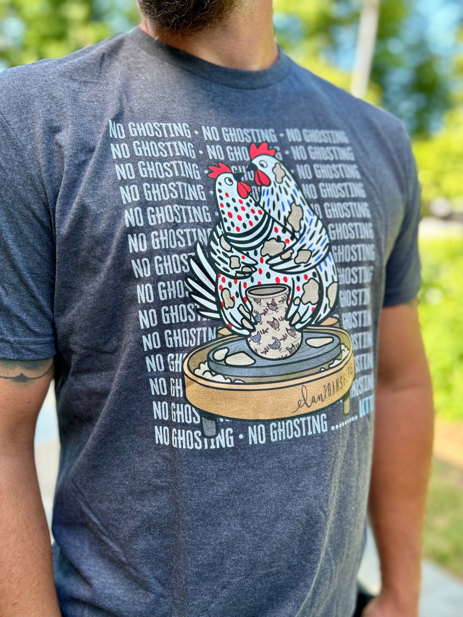 The "No Ghosting" Unisex Premium Soft-Touch Tee