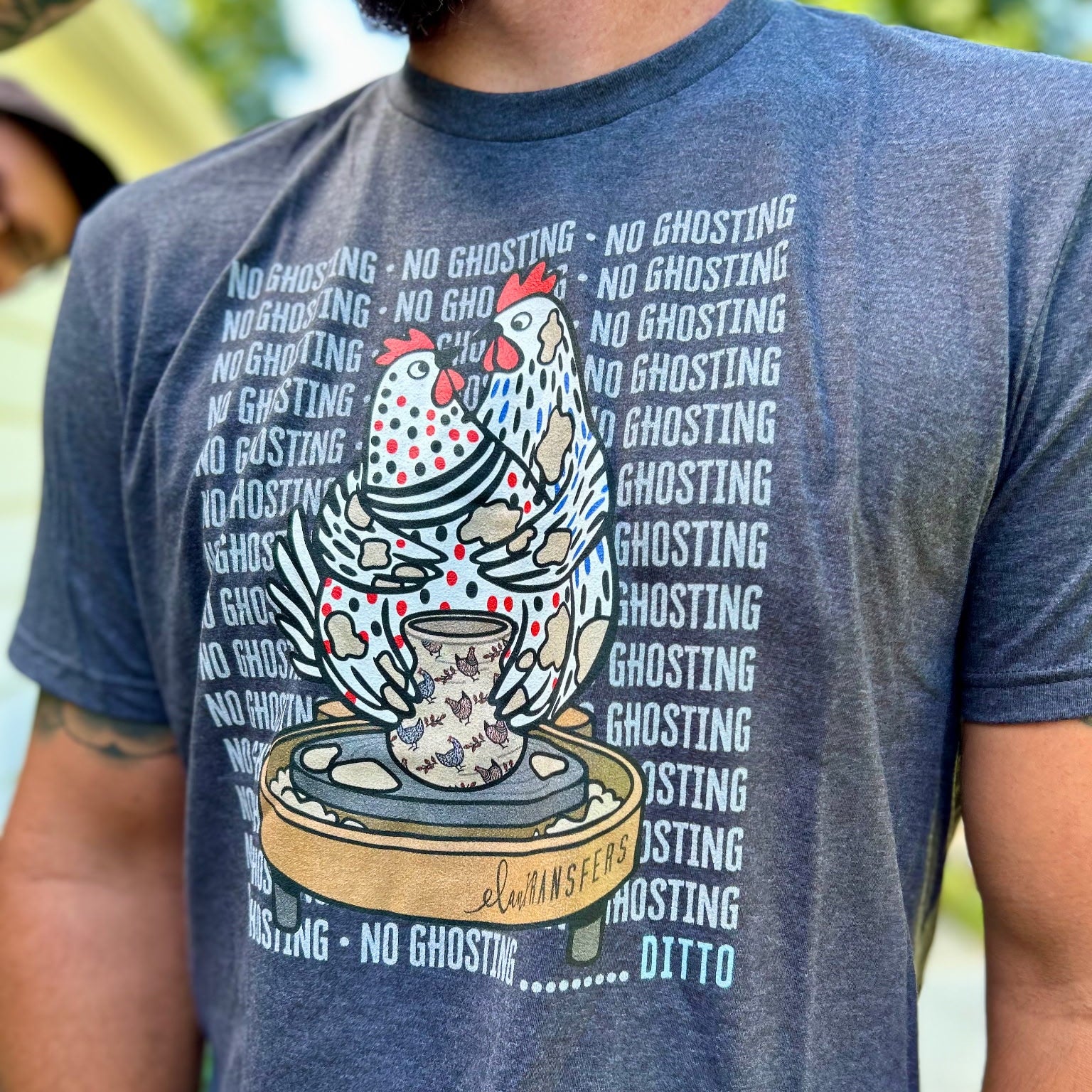 The "No Ghosting" Unisex Premium Soft-Touch Tee