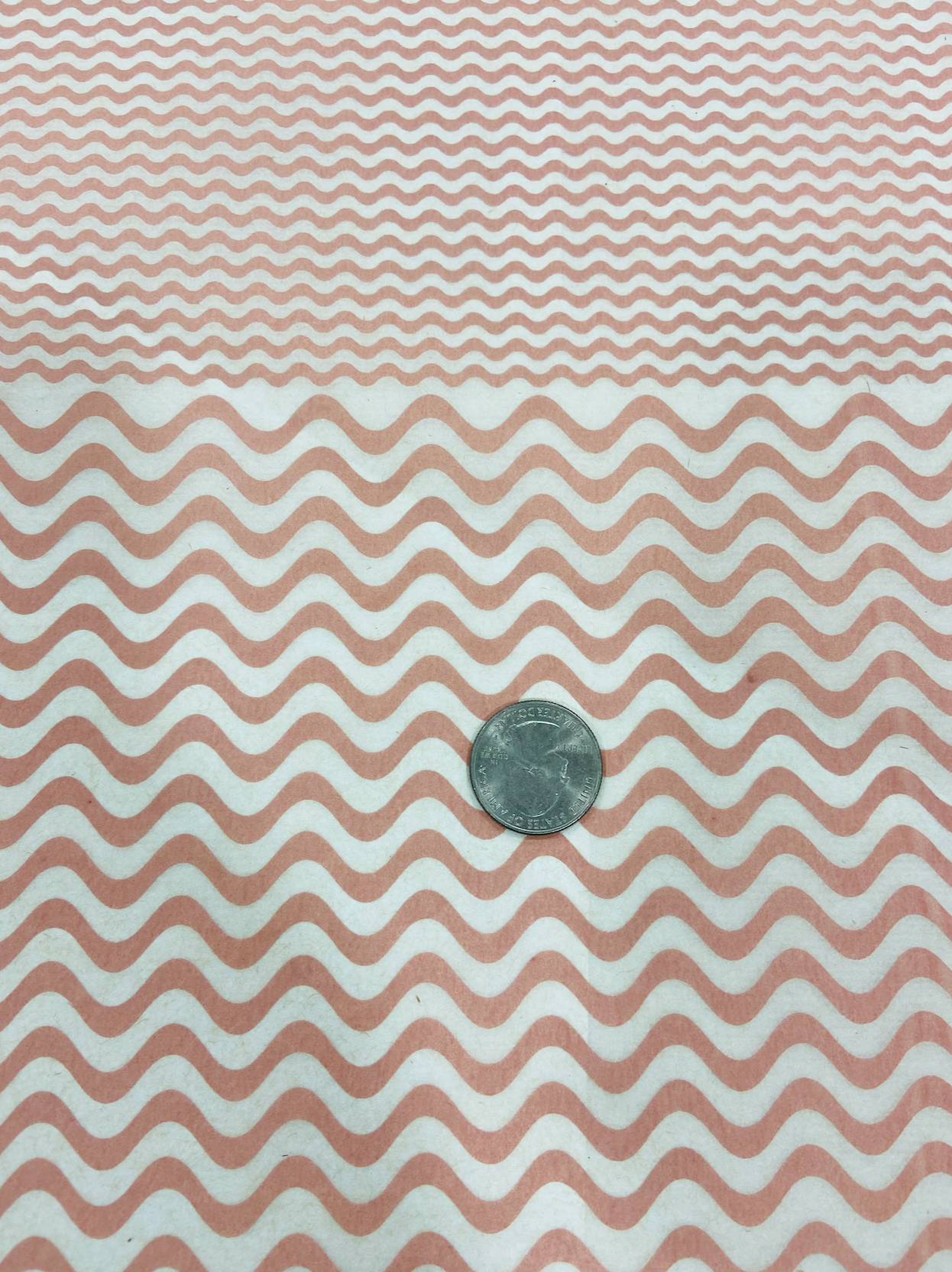 Wavy Lines - Underglaze Transfer Sheet - You Choose Color