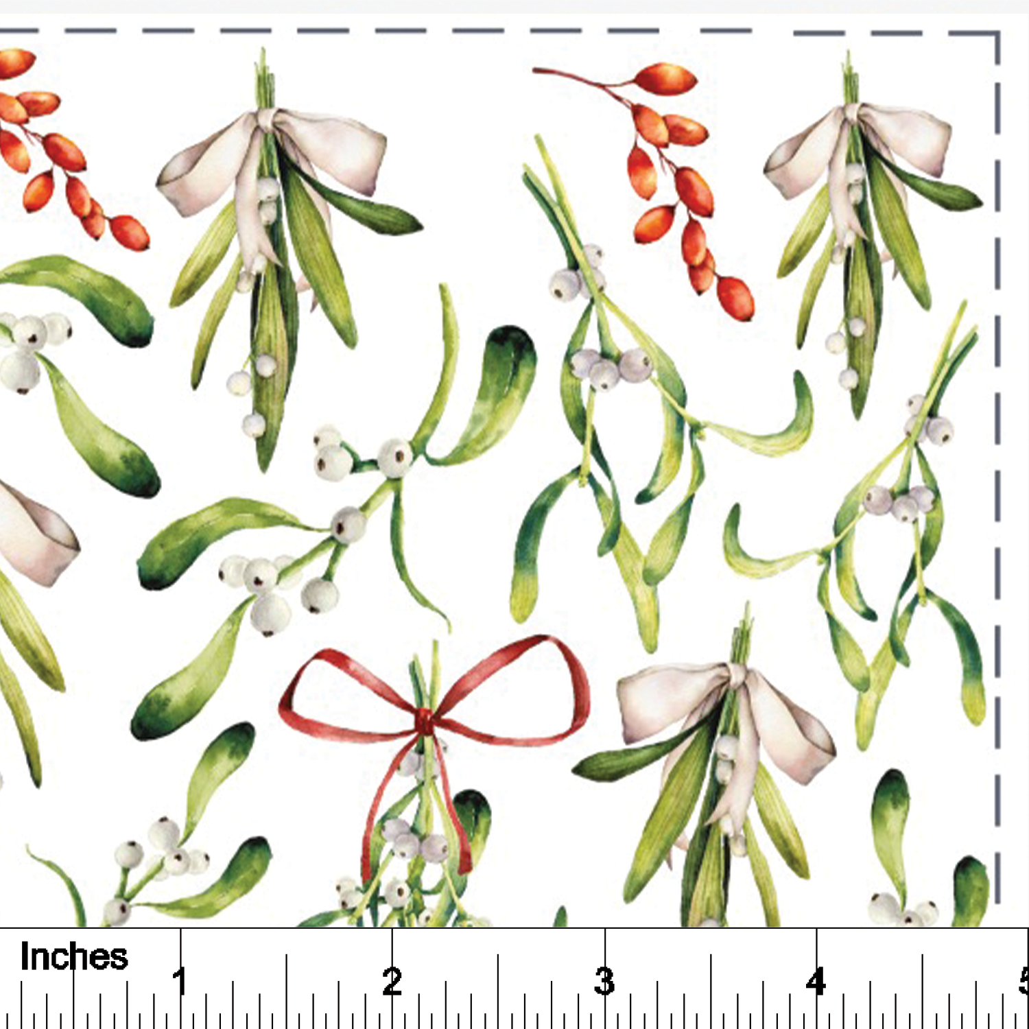 Mistletoe - Overglaze Decal Sheet