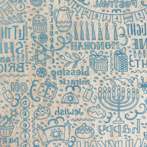 Hanukkah - Underglaze Transfer Sheet - You Choose Color