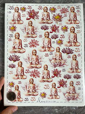 Buddah - Overglaze Decal Sheet