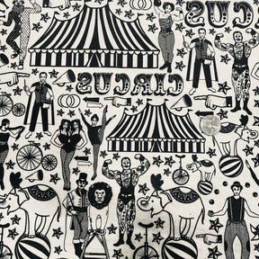 Circus - Underglaze Transfer Sheet - Black