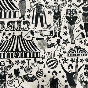 Circus - Underglaze Transfer Sheet - Black