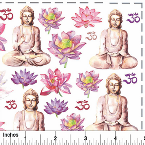 Buddah - Overglaze Decal Sheet