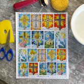 Church Windows - Overglaze Decal Sheet