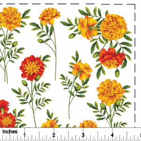 Marigolds - Overglaze Decal Sheet