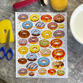 Doughnuts - Overglaze Decal Sheet