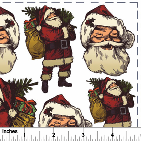 Santa - Overglaze Decal Sheet