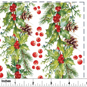 Holly Boughs - Overglaze Decal Sheet