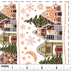 Winter Town - Overglaze Decal Sheet