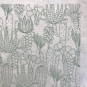 Cacti - Underglaze Transfer Sheet - You Choose Color