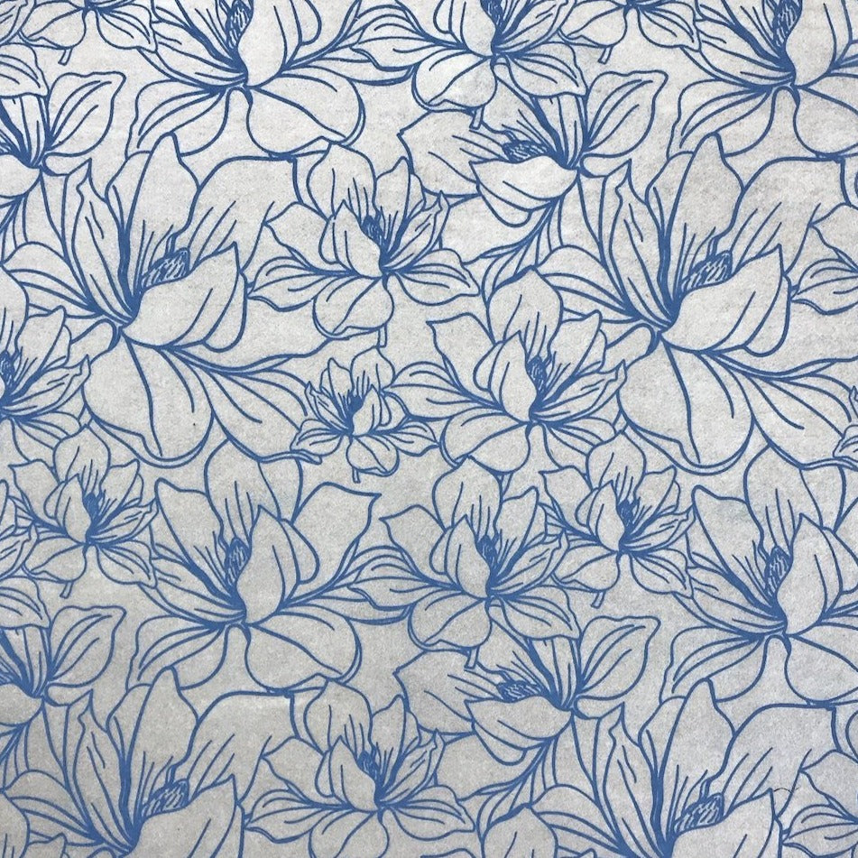 Magnolia - Underglaze Transfer Sheet - You Choose Color