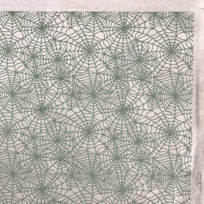 Spider Webs - Underglaze Transfer Sheet - You Choose Color