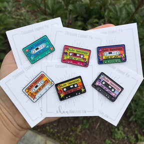 Elan Transfers Are My Jam Mixtape - Enamel Pin