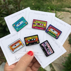 Elan Transfers Are My Jam Mixtape - Enamel Pin