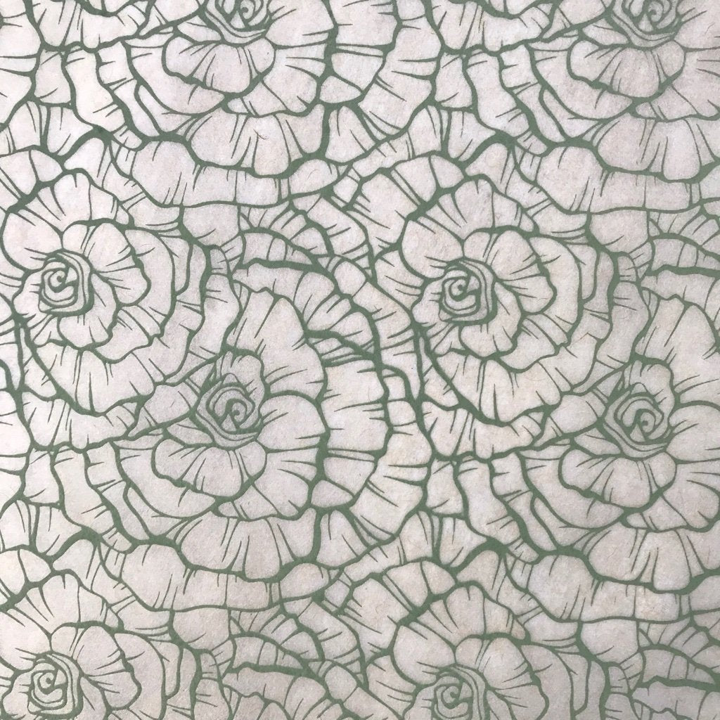 Roses - Underglaze Transfer Sheet - You choose color