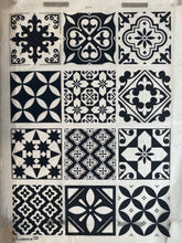 Moroccan Tiles B - Underglaze Transfer Sheet