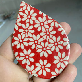 Tiny Flowers - Underglaze Transfer Sheet - You Choose Color